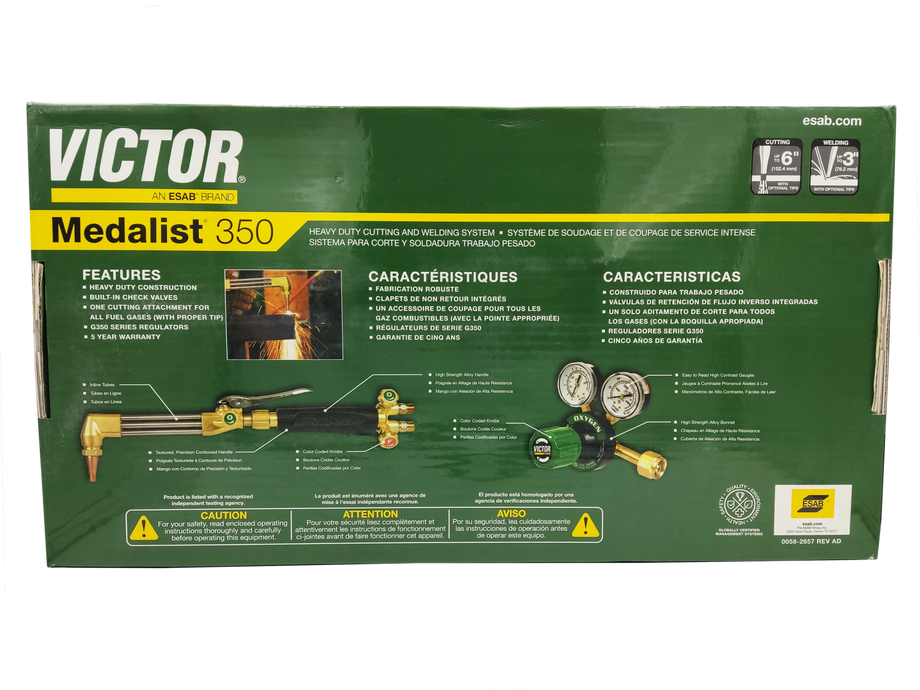 Victor Medalist 350 Welding & Cutting Outfit – vertexpowertools