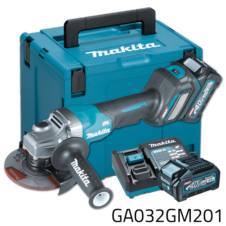 Makita GA032GM201 40V Cordless Brushless Angle Grinder 5