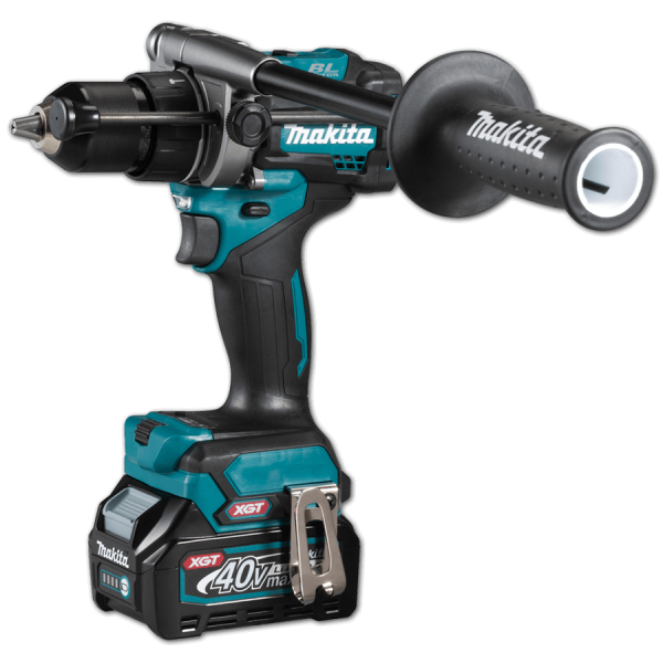 Makita HP001GD201 40V Cordless Brushless Hammer Driver Drill SET (XGT –  vertexpowertools