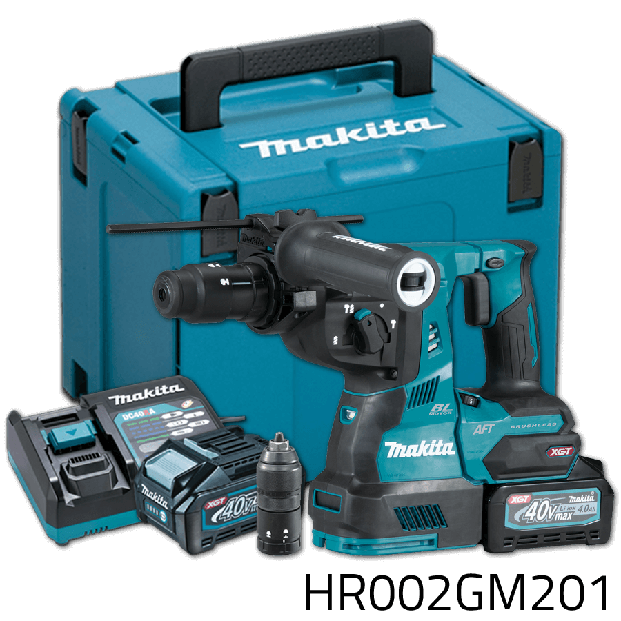 Makita HR002GM201 40V Cordless Combination Hammer XGT Series