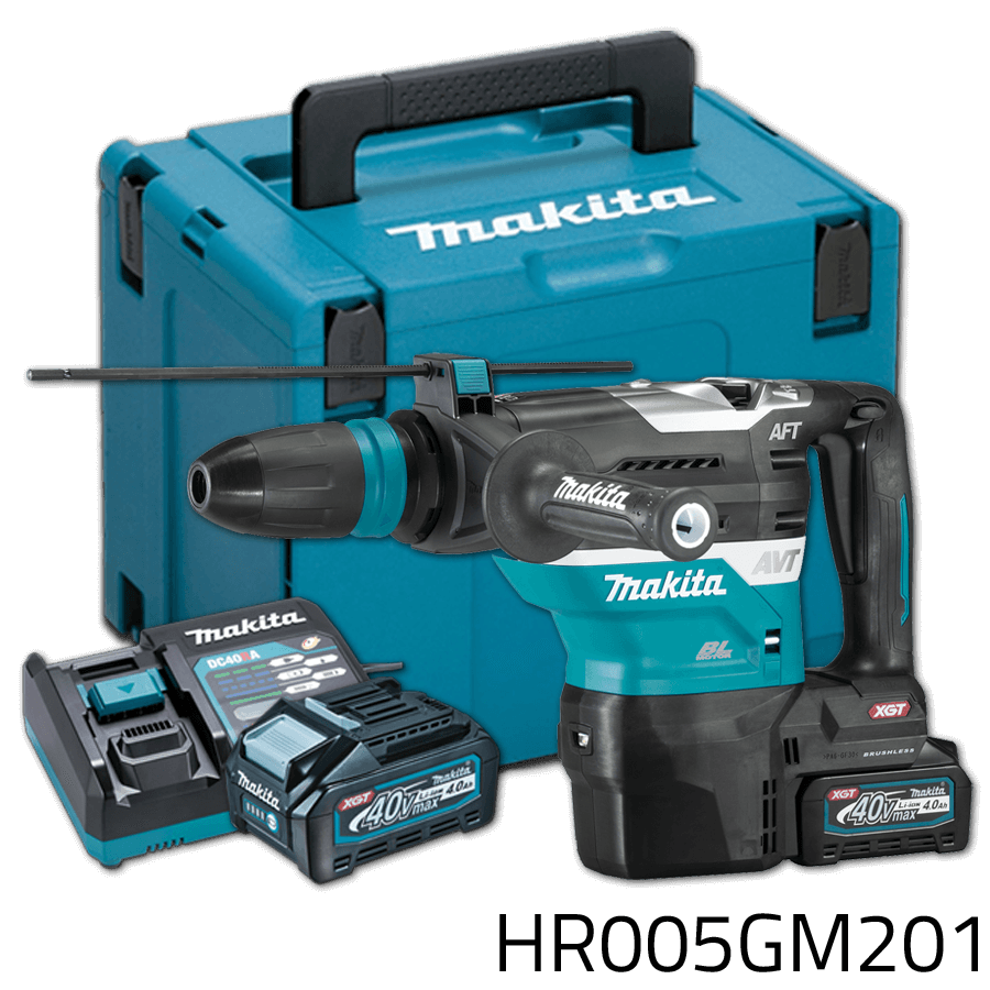 Makita HR005GM201 40V Cordless Brushless SDS Max Rotary Hammer