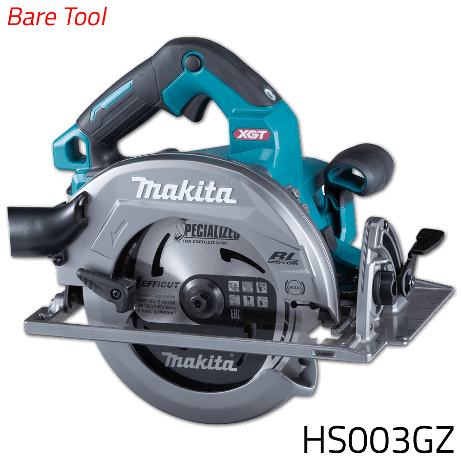 Makita HS003GZ 40V Cordless Brushless Circular Saw XGT Series