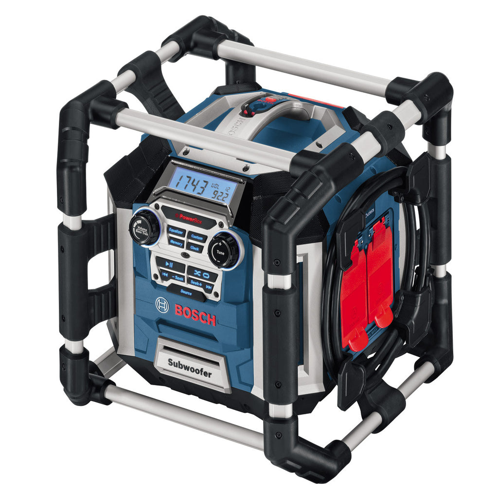 Bosch GML 50 Jobsite Radio Charger Powerbox 360 - goldapextools