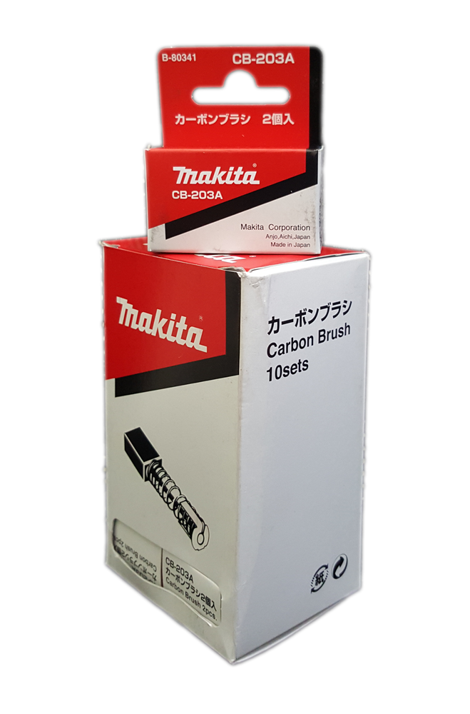 Makita CB-203 Carbon Brush (10 Pairs) - goldapextools
