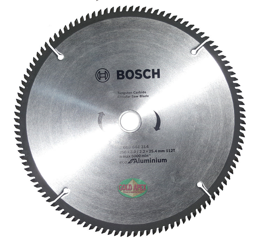 Bosch ECO Circular Saw Blade 10"x112T - goldapextools