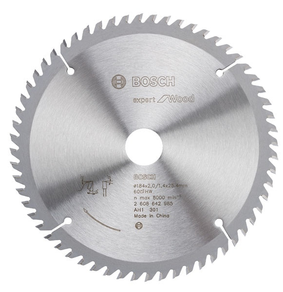 Bosch Expert 7-1/4"x60T Circular Saw Blade - goldapextools