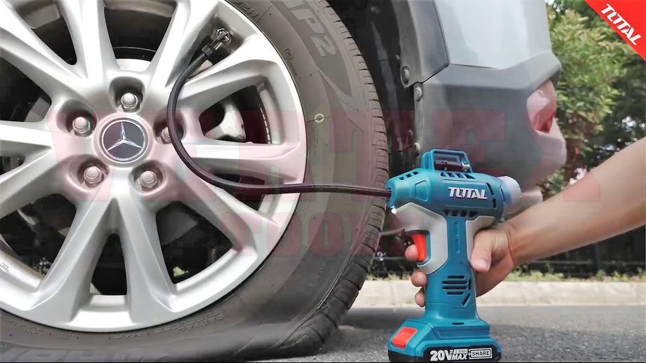 Tyre inflator deals total tools