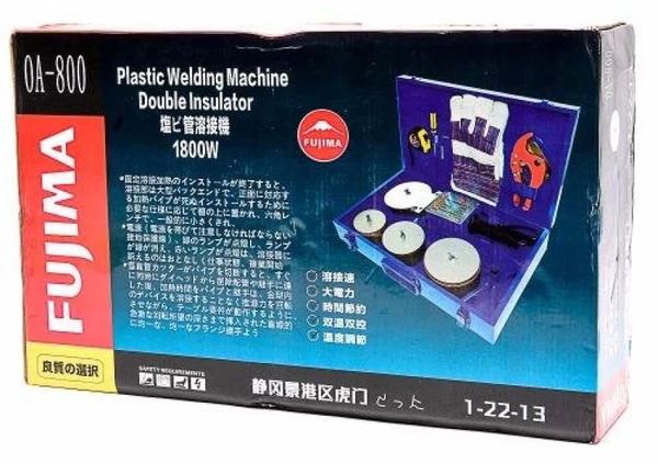 Fujima OA-800 PVC PPR Fusion Welding Machine Kit - goldapextools