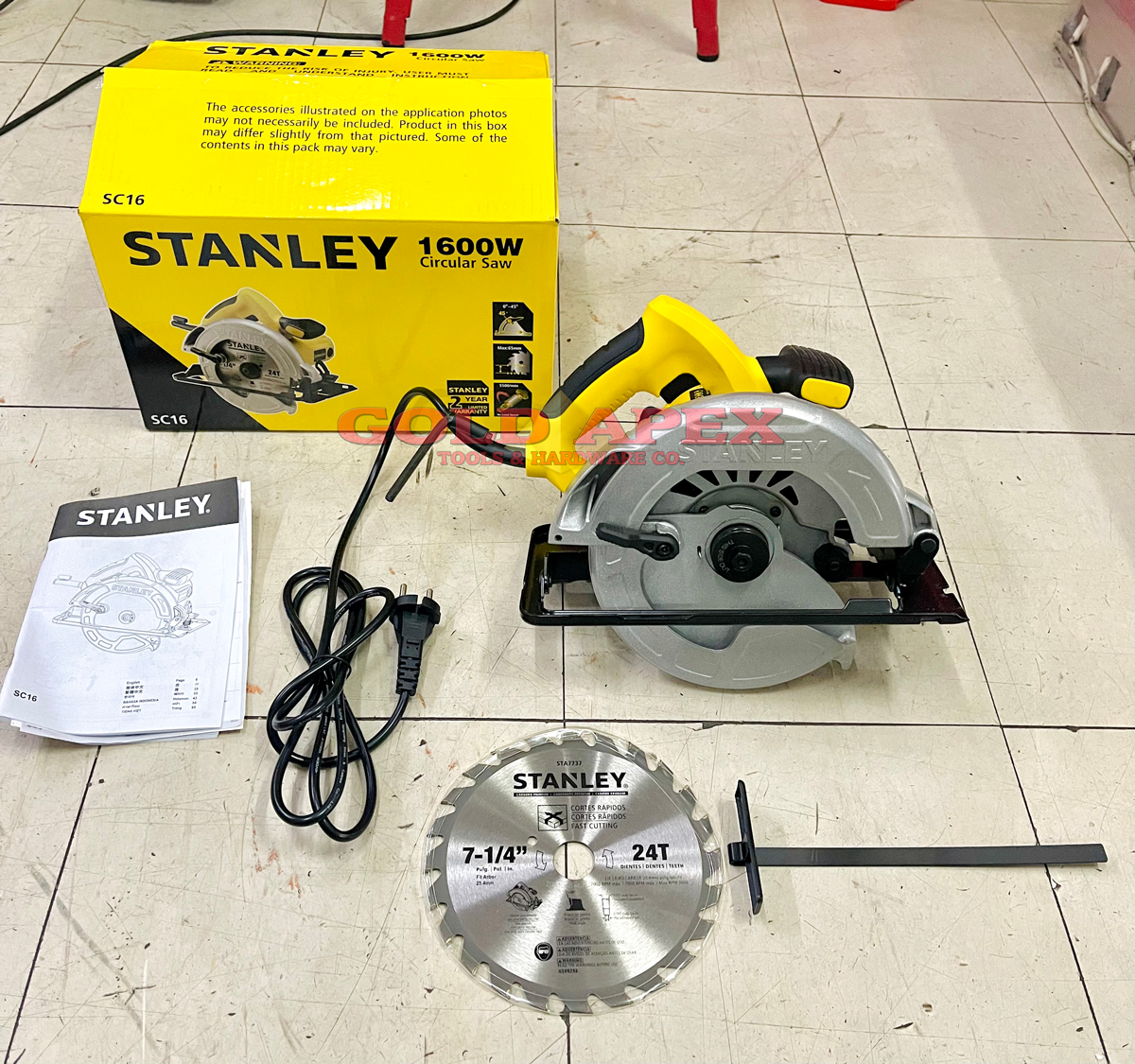 Stanley SC16 Circular Saw 7-1/4 Inches – vertexpowertools