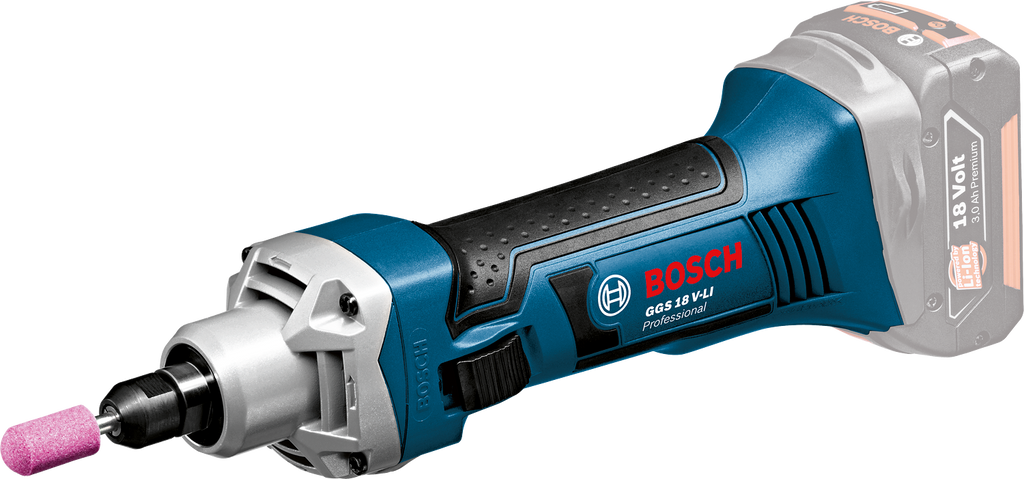 Bosch GGS 18 V-LI Cordless Straight Grinder / Die Grinder (Bare Tool) - goldapextools