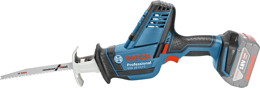 Bosch GSA 18 V-Li C Cordless Sabre / Reciprocating Saw (Bare Tool) (C-Variant) - goldapextools
