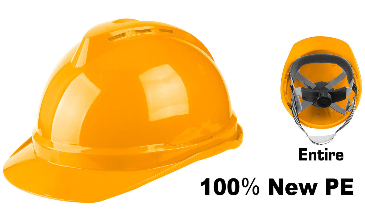 Ingco Hard hat / Construction Helmet (V-Type) – vertexpowertools