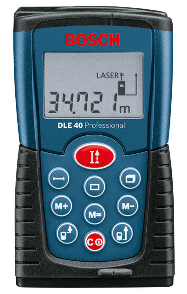 Get Bosch Glm40 Professional Laser Distance Measurer, 40 Meters - Blue  Black with best offers