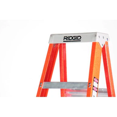 Ridgid Fiberglass Industrial Ladder – vertexpowertools