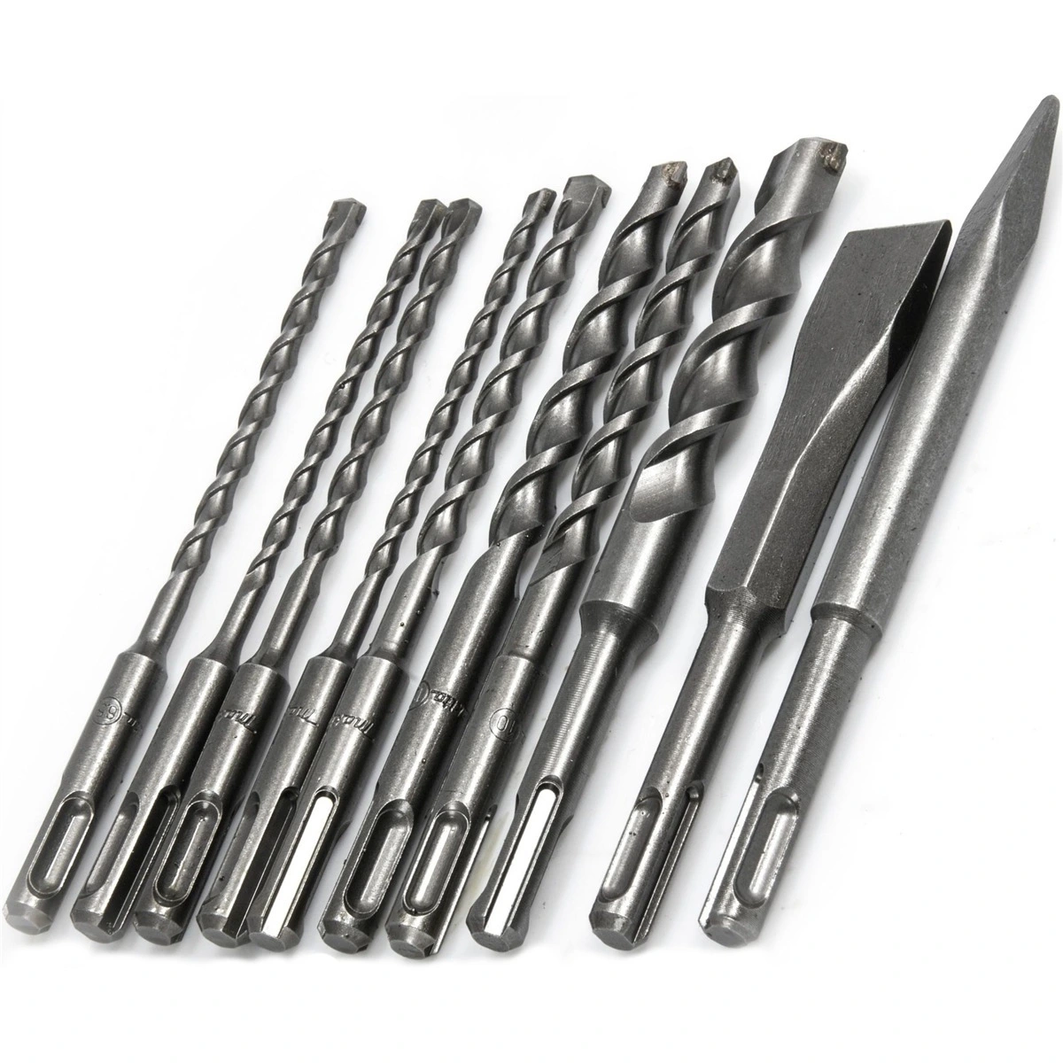 MAKITA D 46361 SDS Plus Drill Bit and Chisel SET 10PCS vertexpowertools