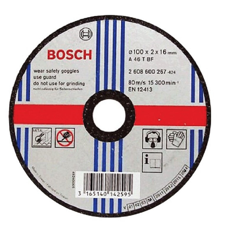 Bosch Cutting Disc 4" for Metal (25 pcs) - goldapextools