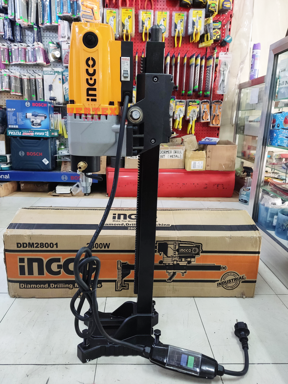 Ingco DDM28001 Diamond Coring Machine Core Drill 2800W