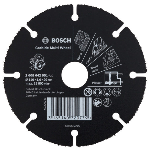 Bosch Carbide Multi Wheel for Wood - goldapextools