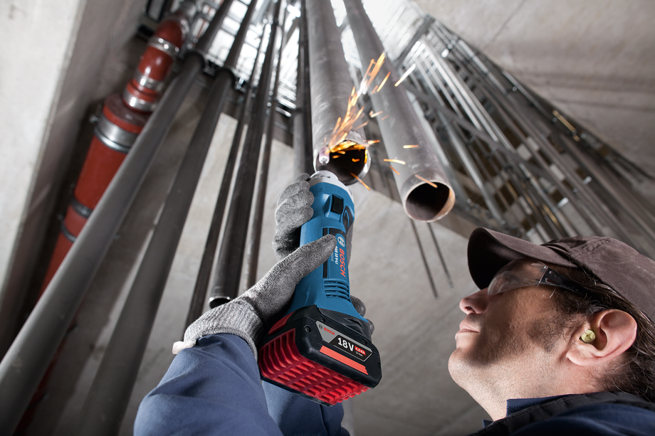 Bosch GGS 18 V LI Cordless Straight Grinder Die Grinder Bare Tool vertexpowertools