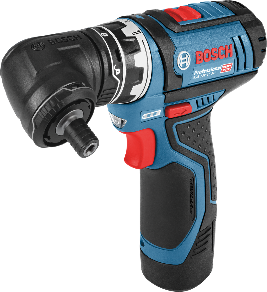 Bosch GSR 12V 15 FC Cordless Drill Driver FlexiClick 5 in 1 system vertexpowertools