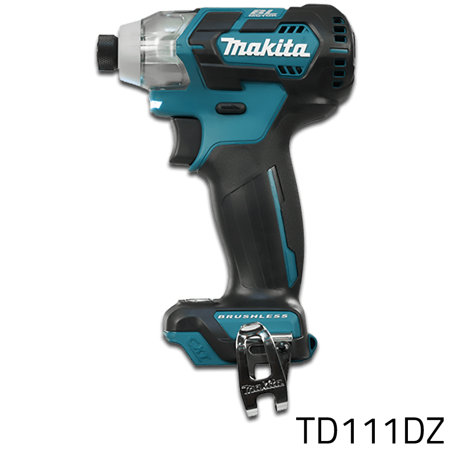 Makita TD111DWYE 12V Cordless Brushless Impact Driver (CXT-Series) –  vertexpowertools