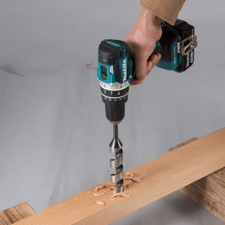 Makita DHP484RFE 18V Cordless Brushless Hammer Drill LXT Series vertexpowertools