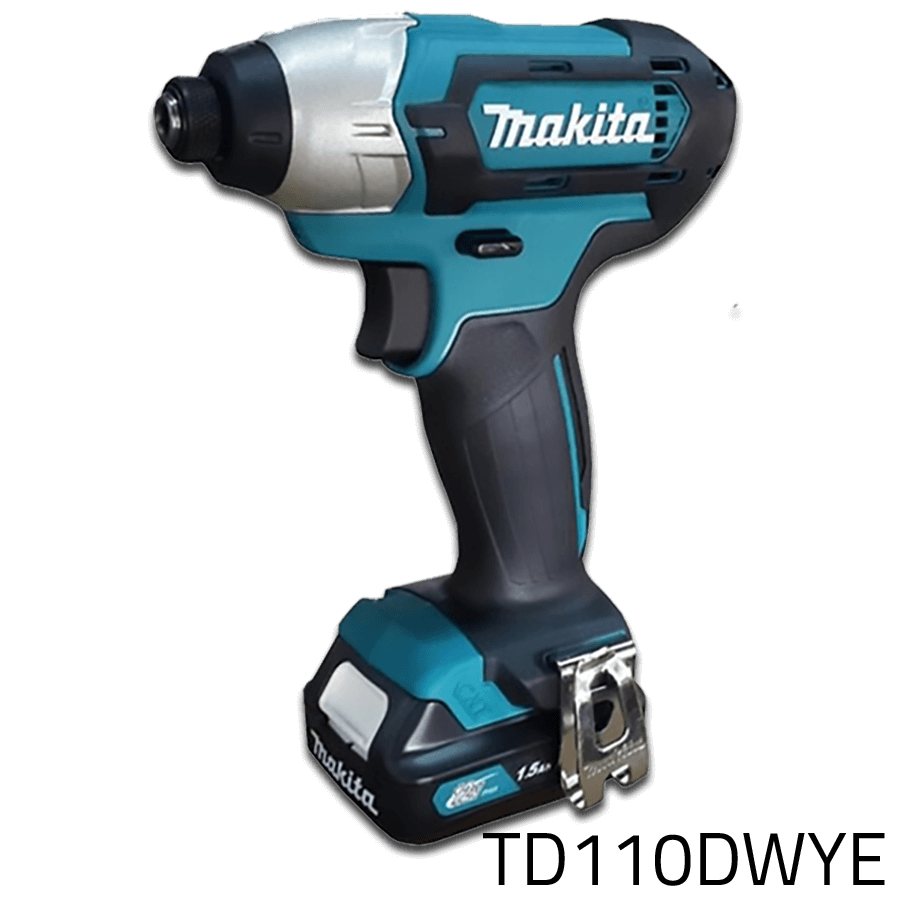 Makita cordless impact driver td110dwye hotsell