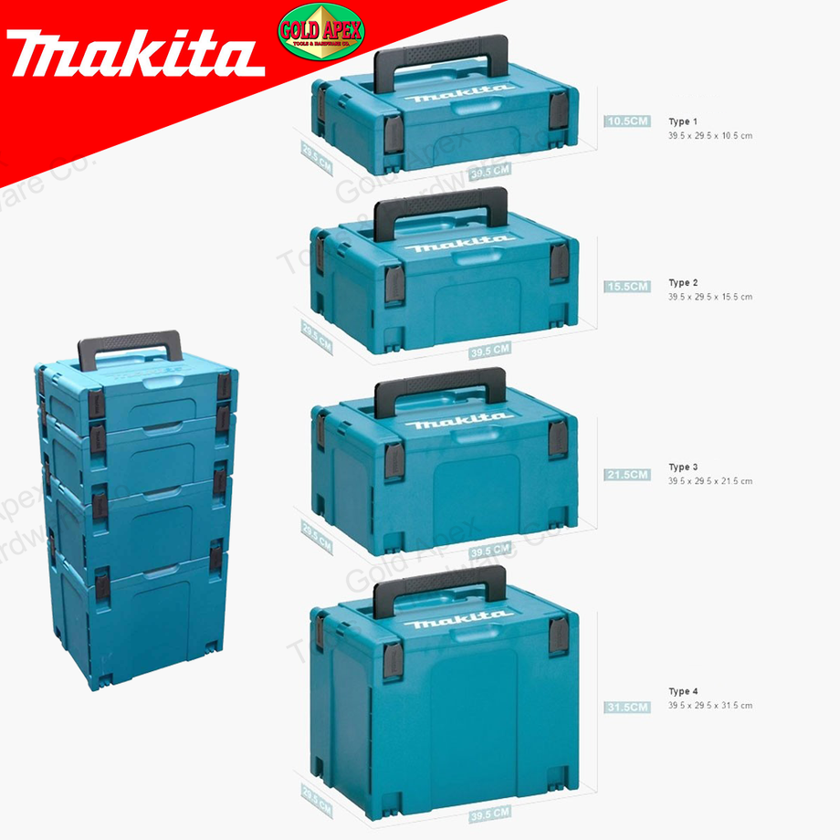 Makita MakPac Connector Stackable Power Tool Case