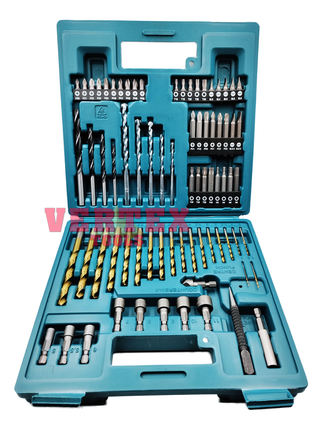 Makita B 49373 Metric Drill and Screw Bit Set 75 pcs