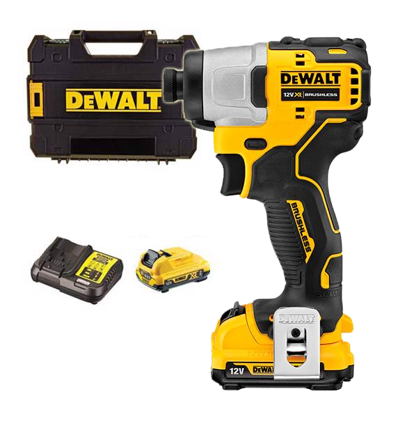 Dewalt DCF801D2 12V Cordless Impact Driver XR Brushless Set